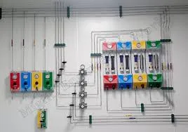 Gas Panel And Distribution Set Up
